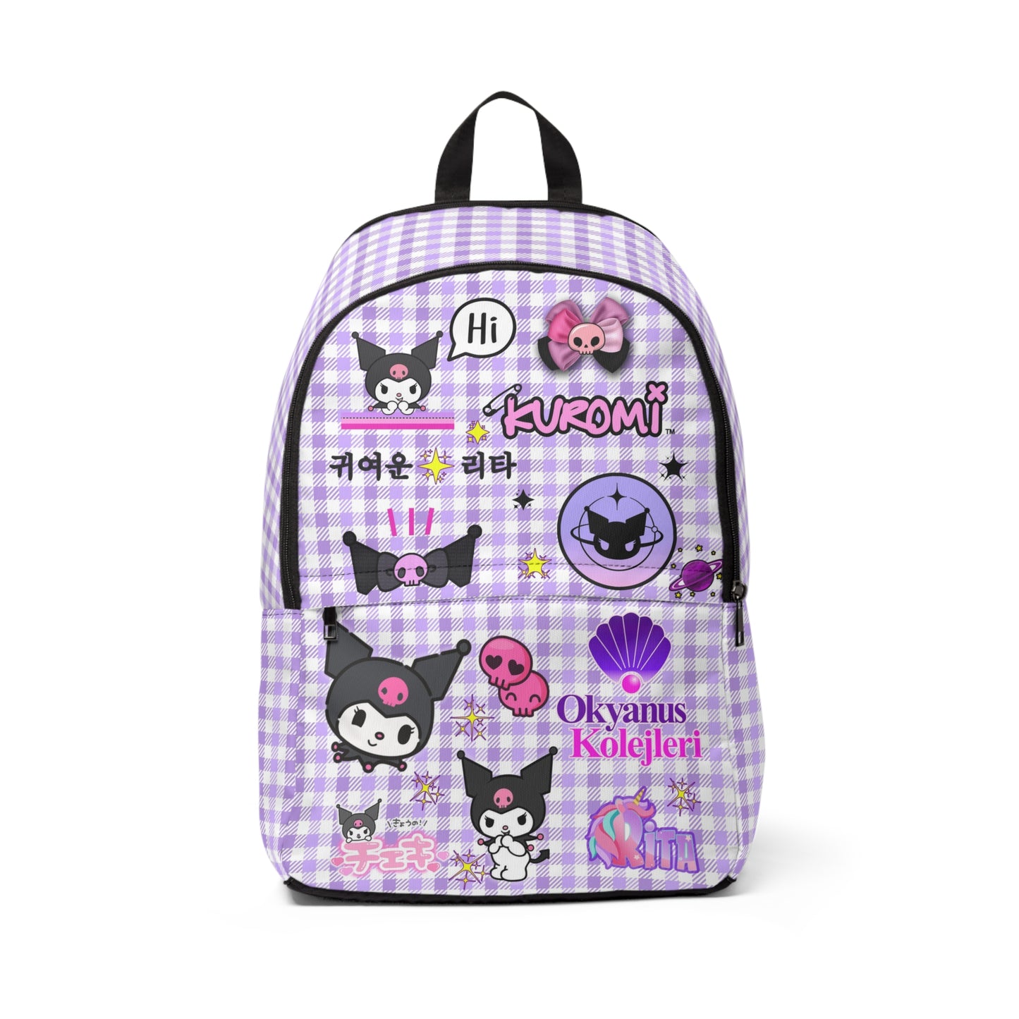Unisex Fabric Backpack