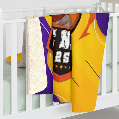 Custom Basketball Blanket