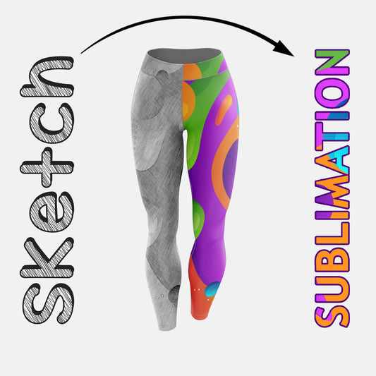 Turn your sketch to legging