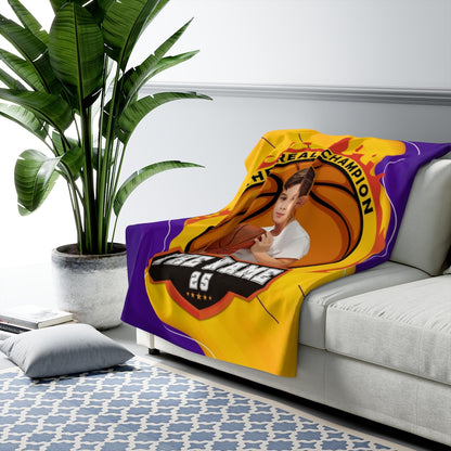 Custom Basketball Blanket