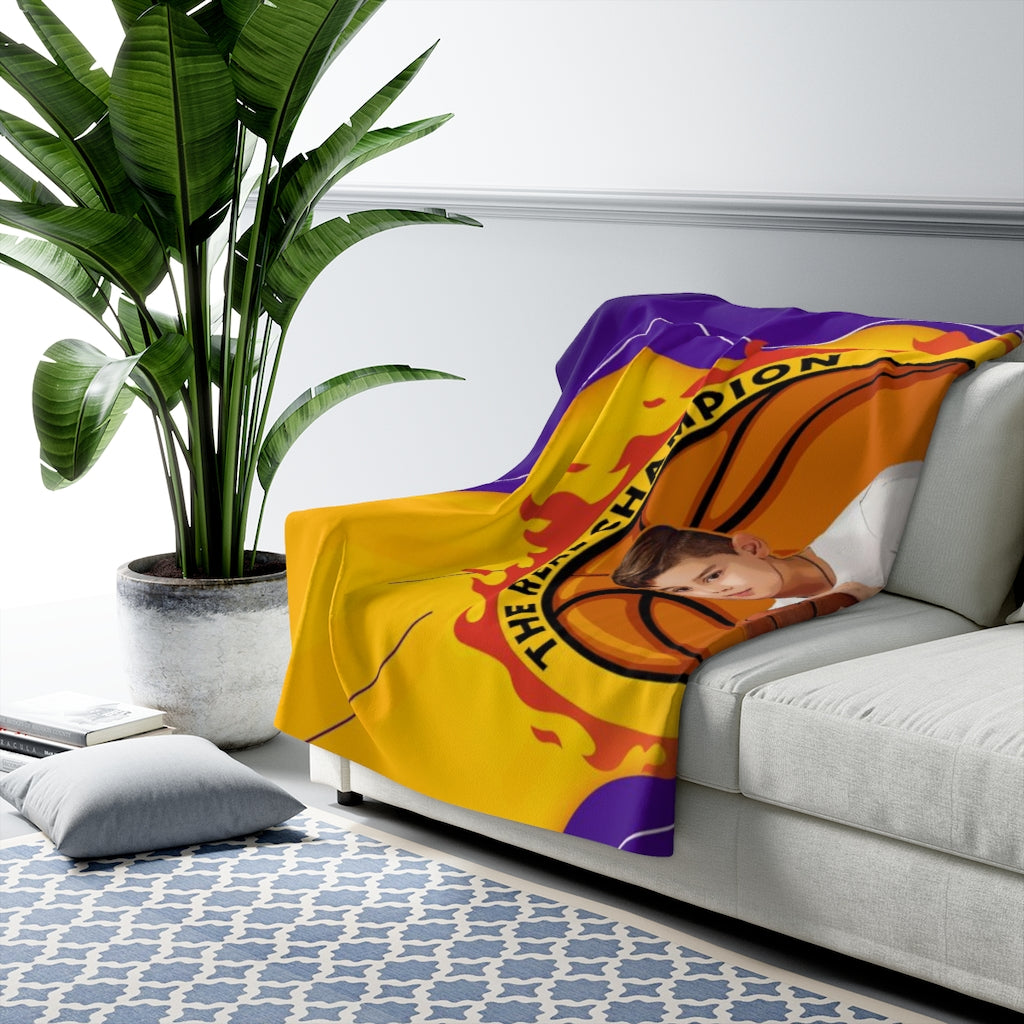 Custom Basketball Blanket
